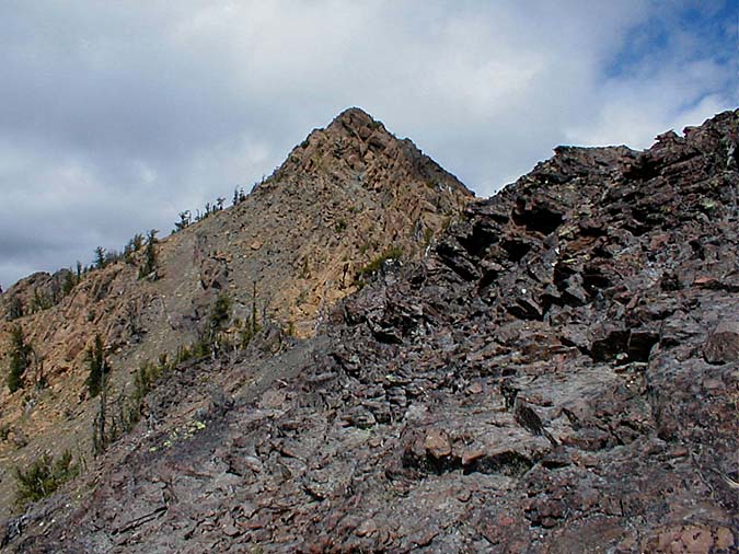 Bean Peak From The Ridge Top