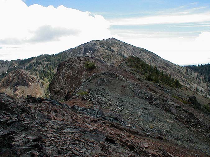 Earl Peak From The Ridge Top