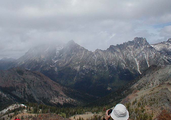 Mt. Stuart In The Clouds