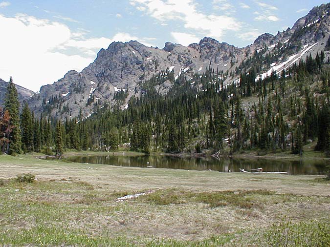 Lake And Esmerelda Peaks