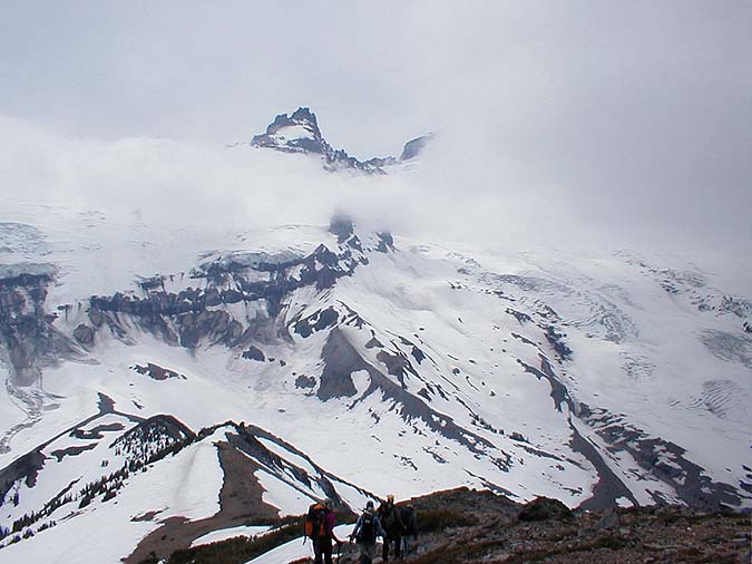 Little Tahoma In The Clouds