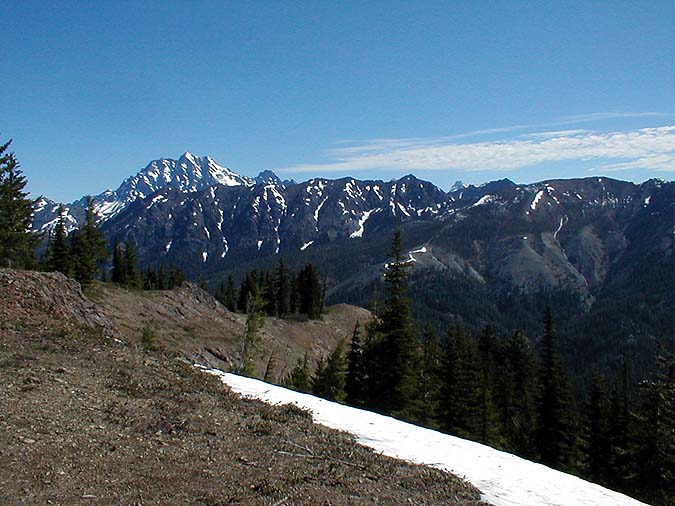 Mt Stuart From Medra Pass