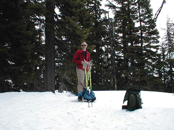 Gary On The Summit Of Sasse Mountain