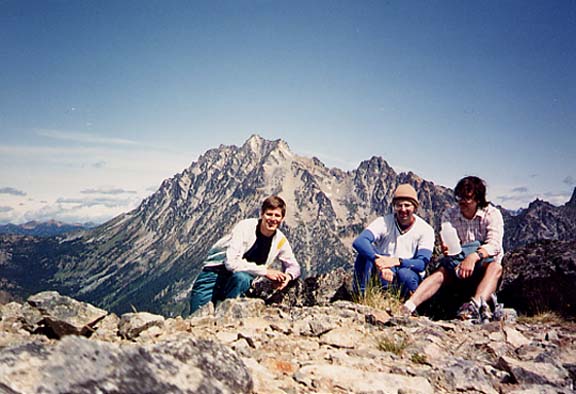 Bill S, Mike S And Jim On Bill Peak