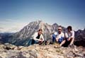 Bill, Mike, and Jim on Bill Peak