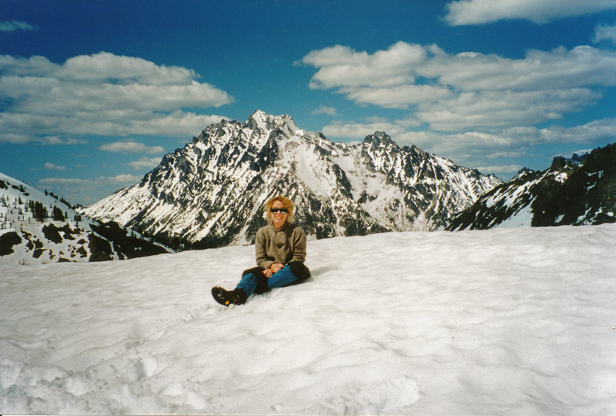 Angela On Iron Peak
