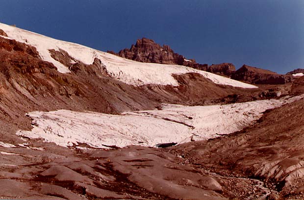 Nearing The Glacier