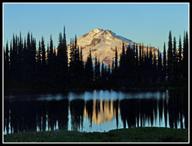 Glacier Peak From Image Lake