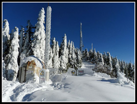 Icy Snow On West Tiger 1