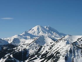 Mt. Rainier From Norse Peak Ridge