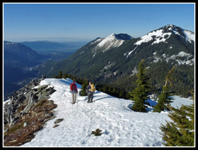 Summit Ridge Of Bandera Mountain