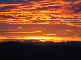 Sunset Over Horseshoe Basin