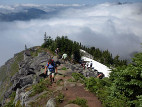 Above The Clouds On Bandera Mt.