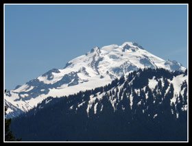 Glacier Peak From The Green Mountain Trail