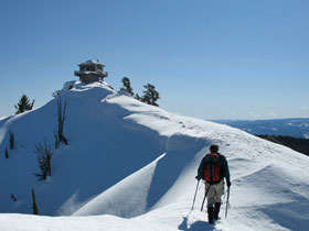 Approaching Red Top Lookoout