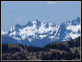 Lemah Mountain From Elbow Peak