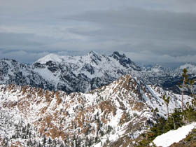 Ingalls Peaks From Earl Peak