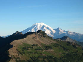 Mt. Rainier From Near Elk Pass