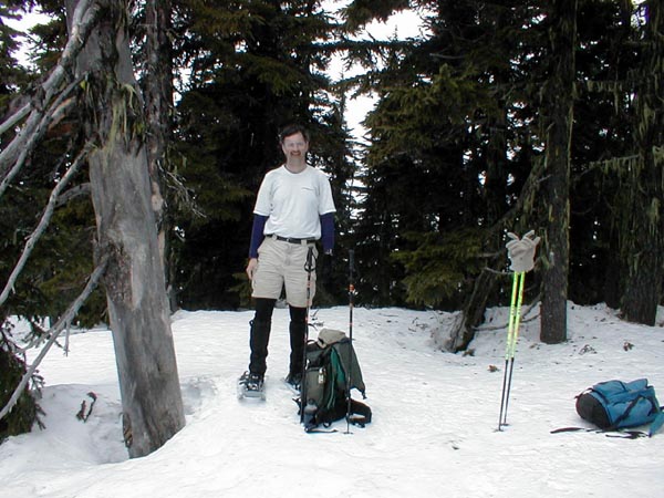 Jim On The Summit Of Sasse Mountain