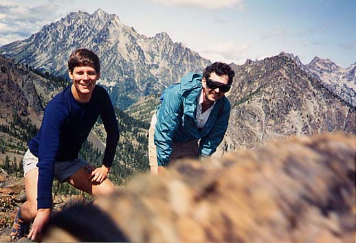 Bill Stocker And Jim Kuresman On Iron Peak